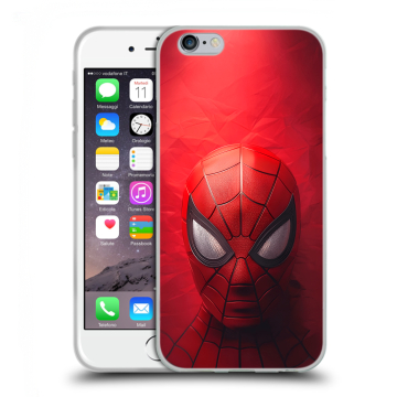 Силиконовый чехол на Iphone 6/6s с принтом Spiderman Человек паук