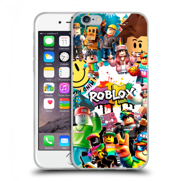 Силиконовый чехол на Iphone 6/6s с принтом Roblox Роблокс Силиконовый чехол на Iphone 6/6s с принтом Roblox Роблокс