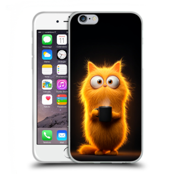 Силиконовый чехол на Iphone 6/6s с принтом Смешной кот Силиконовый чехол на Iphone 6/6s с принтом Смешной кот