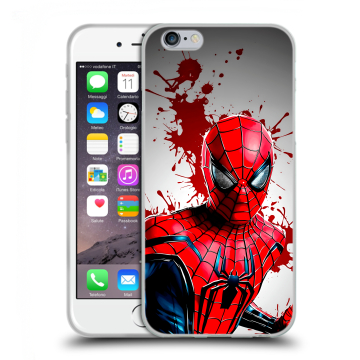 Силиконовый чехол на Iphone 6/6s с принтом Spiderman Человек паук Силиконовый чехол на Iphone 6/6s с принтом Spiderman Человек паук