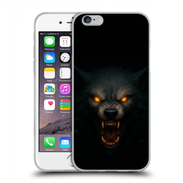 Силиконовый чехол на Iphone 6/6s с принтом Волк Силиконовый чехол на Iphone 6/6s с принтом Волк
