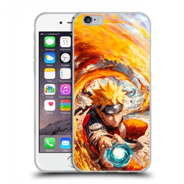 Силиконовый чехол на Iphone 6/6s с принтом Аниме Наруто Naruto