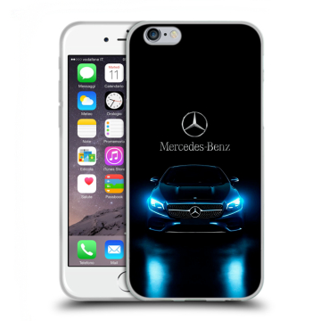 Силиконовый чехол на Iphone 6/6s с принтом Mercedes Мерседес Силиконовый чехол на Iphone 6/6s с принтом Mercedes Мерседес