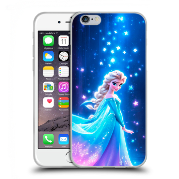Силиконовый чехол на Iphone 6/6s с принтом Холодное сердце Frozen