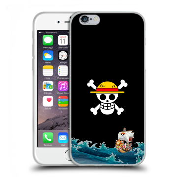 Силиконовый чехол на Iphone 6/6s с принтом One Piece Ван Пис