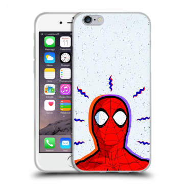 Силиконовый чехол на Iphone 6/6s с принтом Spiderman Человек паук Силиконовый чехол на Iphone 6/6s с принтом Spiderman Человек паук
