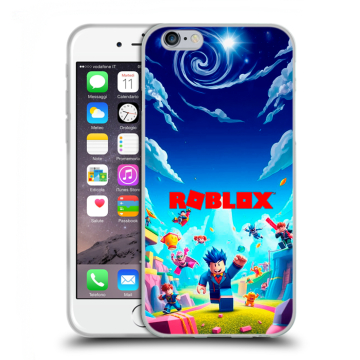 Силиконовый чехол на Iphone 6/6s с принтом Roblox Роблокс Силиконовый чехол на Iphone 6/6s с принтом Roblox Роблокс