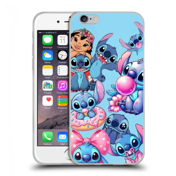Силиконовый чехол на Iphone 6/6s с принтом Лило и Стич Силиконовый чехол на Iphone 6/6s с принтом Лило и Стич