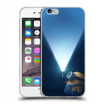 Силиконовый чехол на Iphone 6/6s с принтом Миньоны