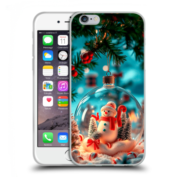 Силиконовый чехол на Iphone 6/6s с принтом Новый год Силиконовый чехол на Iphone 6/6s с принтом Новый год