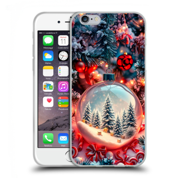 Силиконовый чехол на Iphone 6/6s с принтом Новый год Силиконовый чехол на Iphone 6/6s с принтом Новый год