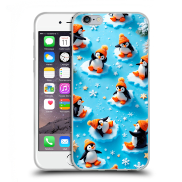 Силиконовый чехол на Iphone 6/6s с принтом Новый год Силиконовый чехол на Iphone 6/6s с принтом Новый год