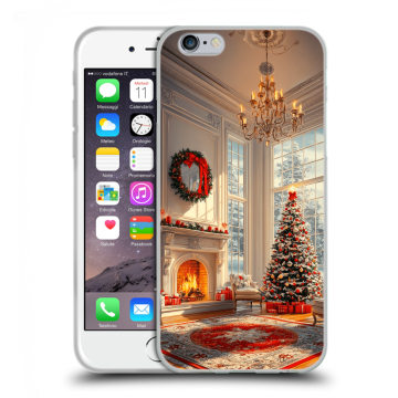 Силиконовый чехол на Iphone 6/6s с принтом Новый год Силиконовый чехол на Iphone 6/6s с принтом Новый год