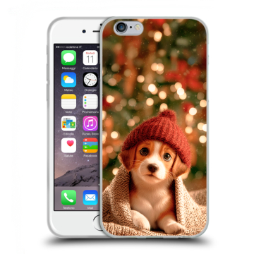Силиконовый чехол на Iphone 6/6s с принтом Новый год Силиконовый чехол на Iphone 6/6s с принтом Новый год