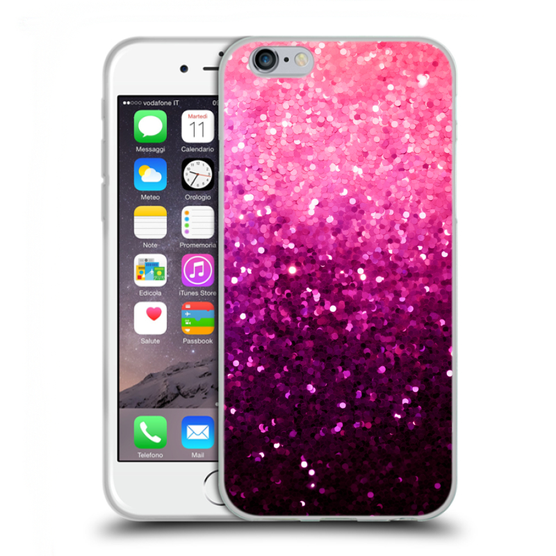 Пластиковый чехол на Iphone 6/6s с принтом Блестки Пластиковый чехол на Iphone 6/6s с принтом Блестки