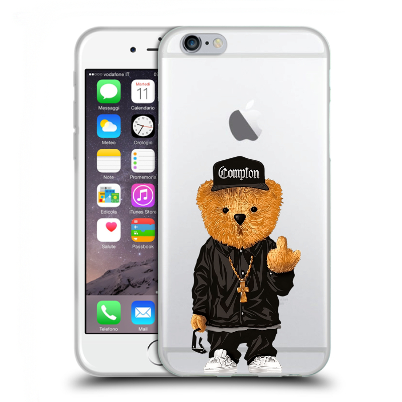 Пластиковый чехол на Iphone 6/6s с принтом Плюшевый медведь Пластиковый чехол на Iphone 6/6s с принтом Плюшевый медведь
