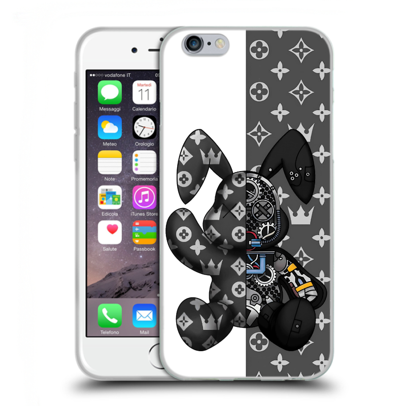 Пластиковый чехол на Iphone 6/6s с принтом Луи робот Пластиковый чехол на Iphone 6/6s с принтом Луи робот