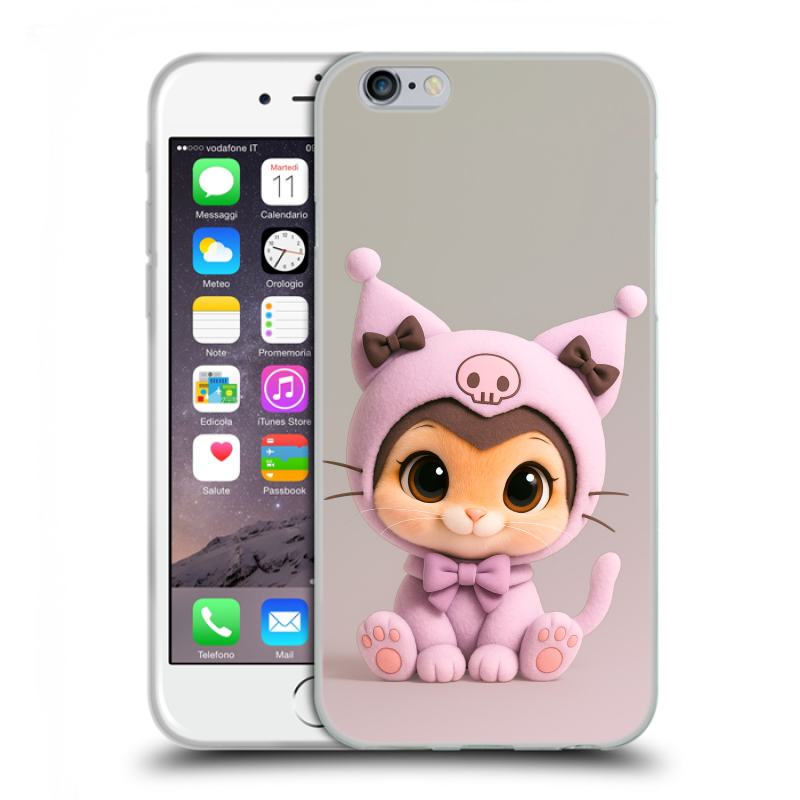 Пластиковый чехол на Iphone 6/6s с принтом Куроми Kuromi Пластиковый чехол на Iphone 6/6s с принтом Куроми Kuromi
