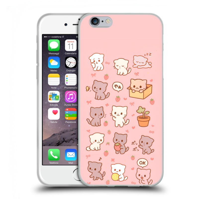Пластиковый чехол на Iphone 6/6s с принтом Hello Kitty Хелоу Кити Пластиковый чехол на Iphone 6/6s с принтом Hello Kitty Хелоу Кити