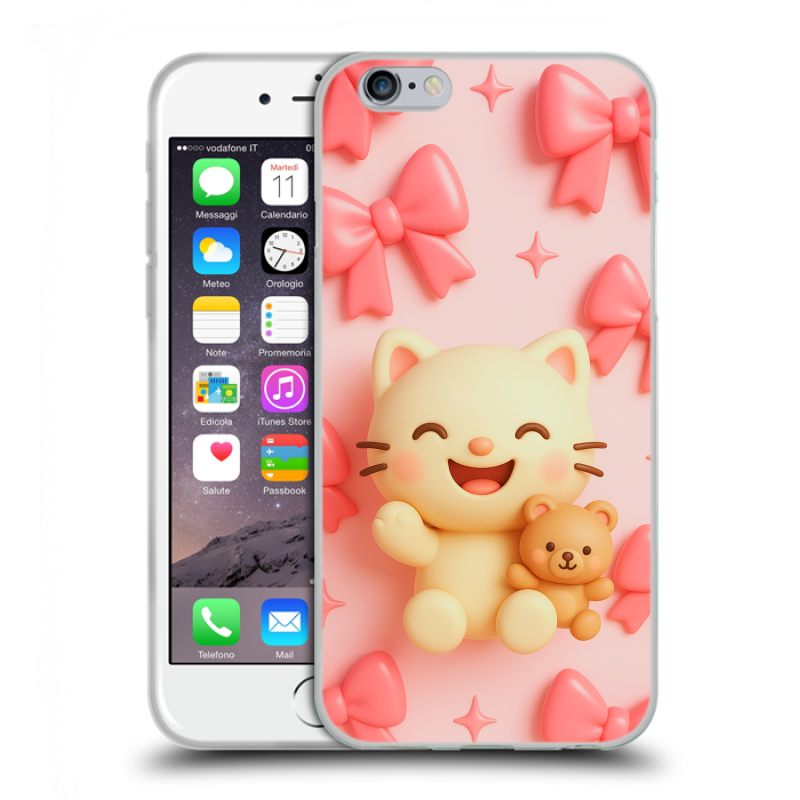 Пластиковый чехол на Iphone 6/6s с принтом для девочек Пластиковый чехол на Iphone 6/6s с принтом для девочек
