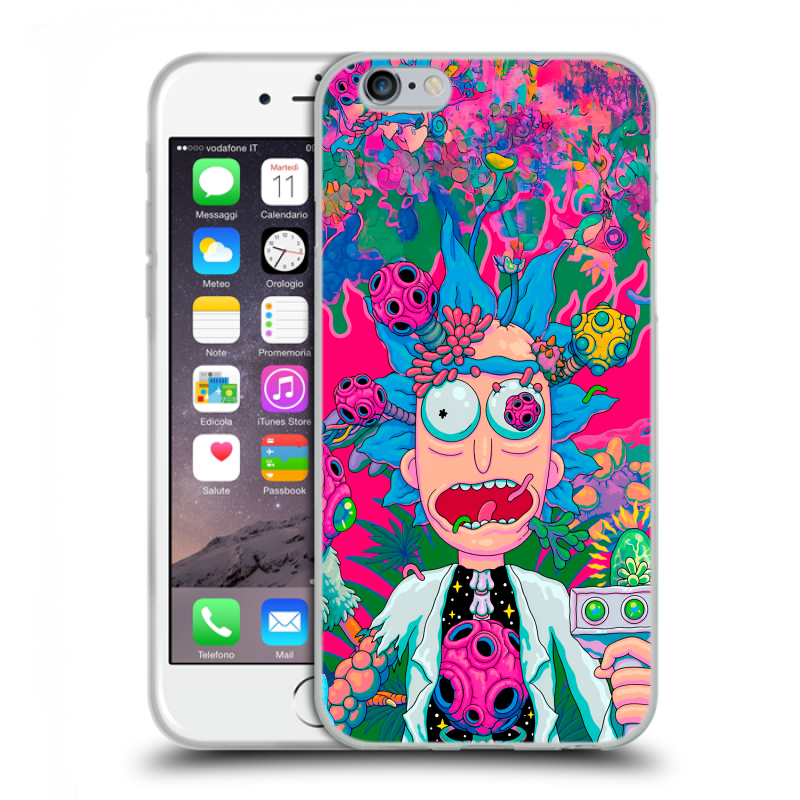 Пластиковый чехол на Iphone 6/6s с принтом Рик и Морти Rick Morty Пластиковый чехол на Iphone 6/6s с принтом Рик и Морти Rick Morty