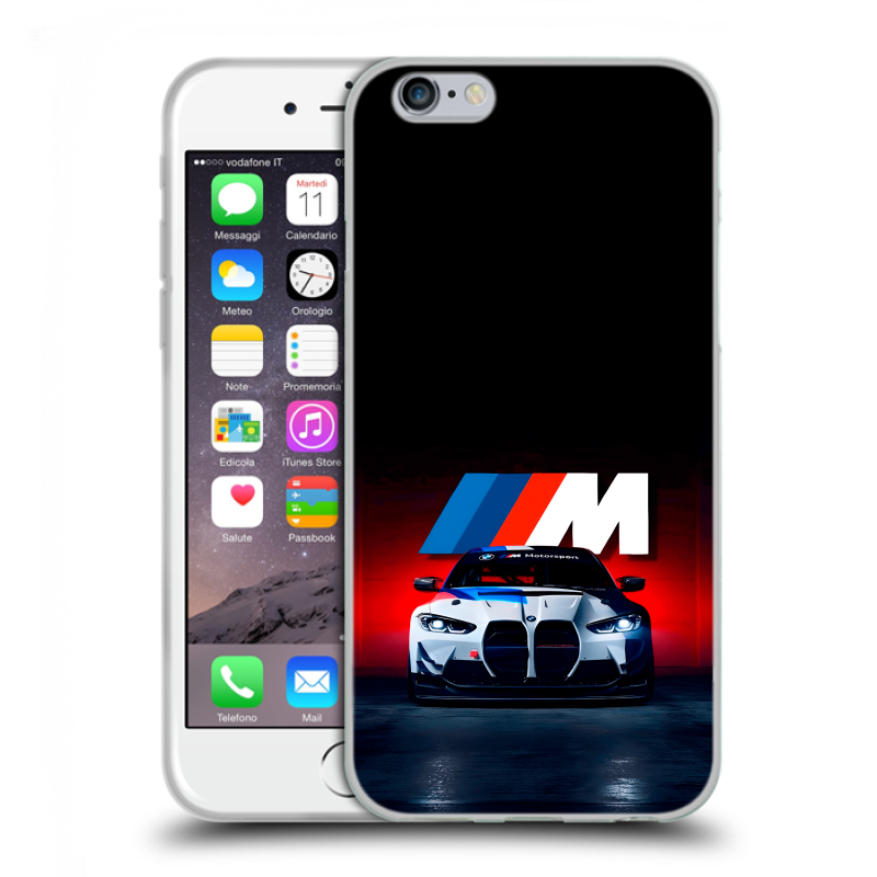 Силиконовый противоударный чехол на Iphone 6/6s с принтом БМВ BMW Силиконовый противоударный чехол на Iphone 6/6s с принтом БМВ BMW