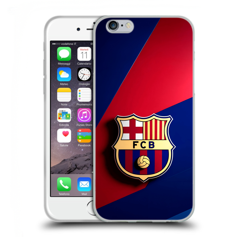 Силиконовый противоударный чехол на Iphone 6/6s с принтом Барселона Barcelona Силиконовый противоударный чехол на Iphone 6/6s с принтом Барселона Barcelona