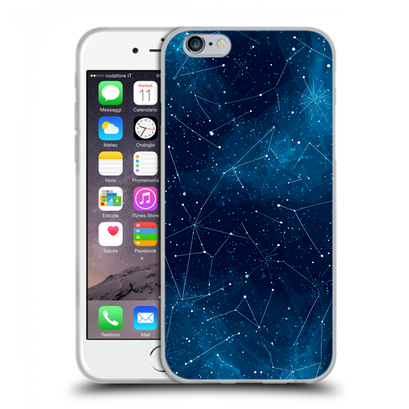 Силиконовый чехол на Iphone 6/6s с принтом Космос звезды Силиконовый чехол на Iphone 6/6s с принтом Космос звезды