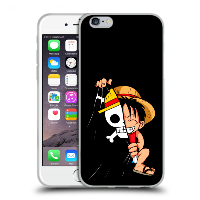 Силиконовый чехол на Iphone 6/6s с принтом One Piece Ван Пис Силиконовый чехол на Iphone 6/6s с принтом One Piece Ван Пис