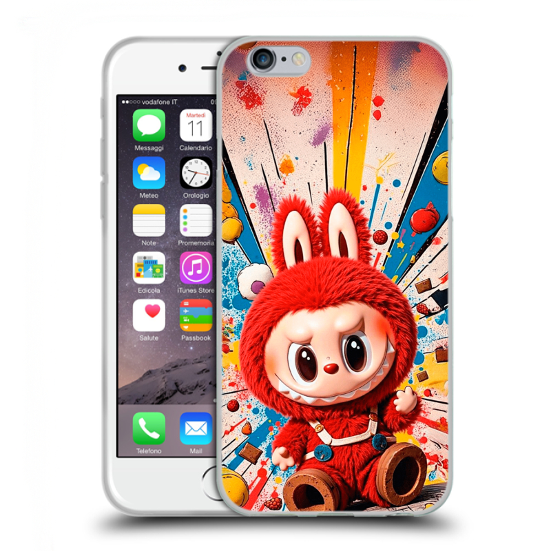 Пластиковый чехол на Iphone 6/6s с принтом Labubu Лабубу Пластиковый чехол на Iphone 6/6s с принтом Labubu Лабубу