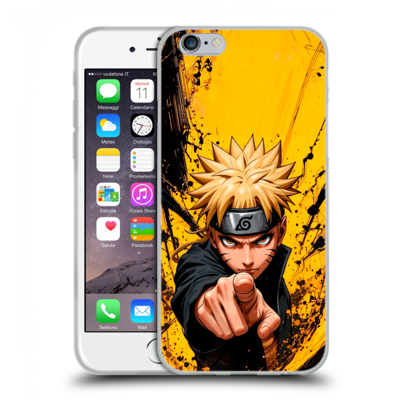 Силиконовый чехол на Iphone 6/6s с принтом Naruto Наруто Силиконовый чехол на Iphone 6/6s с принтом Naruto Наруто