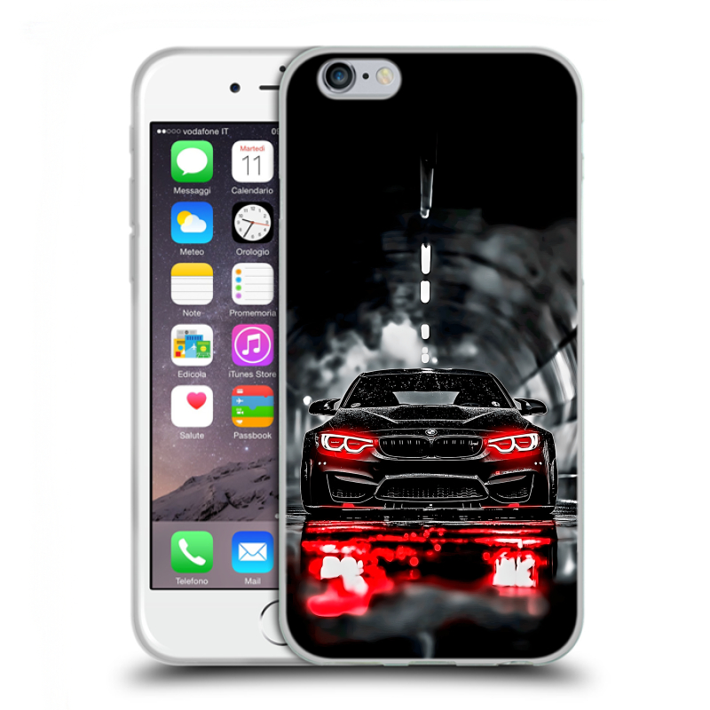 Пластиковый чехол на Iphone 6/6s с принтом BMW БМВ Пластиковый чехол на Iphone 6/6s с принтом BMW БМВ