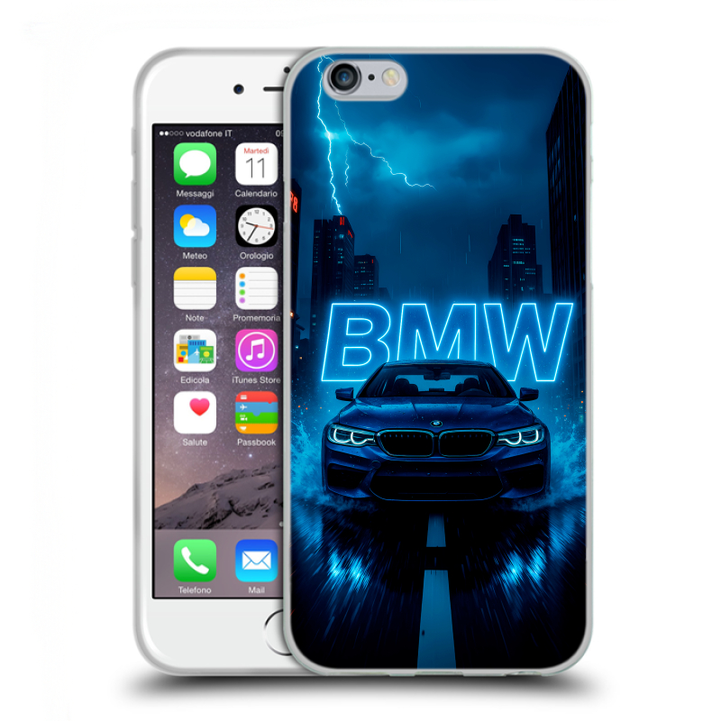 Пластиковый чехол на Iphone 6/6s с принтом BMW БМВ Пластиковый чехол на Iphone 6/6s с принтом BMW БМВ