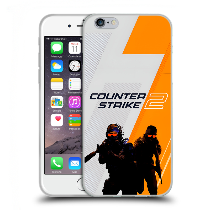 Пластиковый чехол на Iphone 6/6s с принтом Counter Strike Пластиковый чехол на Iphone 6/6s с принтом Counter Strike