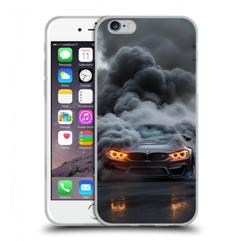 Силиконовый противоударный чехол на Iphone 6/6s с принтом BMW БМВ Силиконовый противоударный чехол на Iphone 6/6s с принтом BMW БМВ