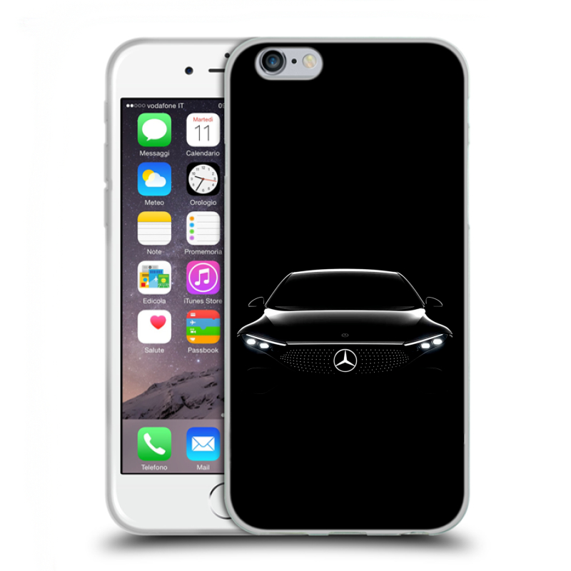 Силиконовый чехол на Iphone 6/6s с принтом Mercedes Мерседес Силиконовый чехол на Iphone 6/6s с принтом Mercedes Мерседес