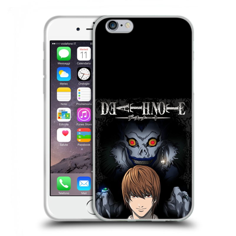 Пластиковый чехол на Iphone 6/6s с принтом Death note Тетрадь смерти Пластиковый чехол на Iphone 6/6s с принтом Death note Тетрадь смерти