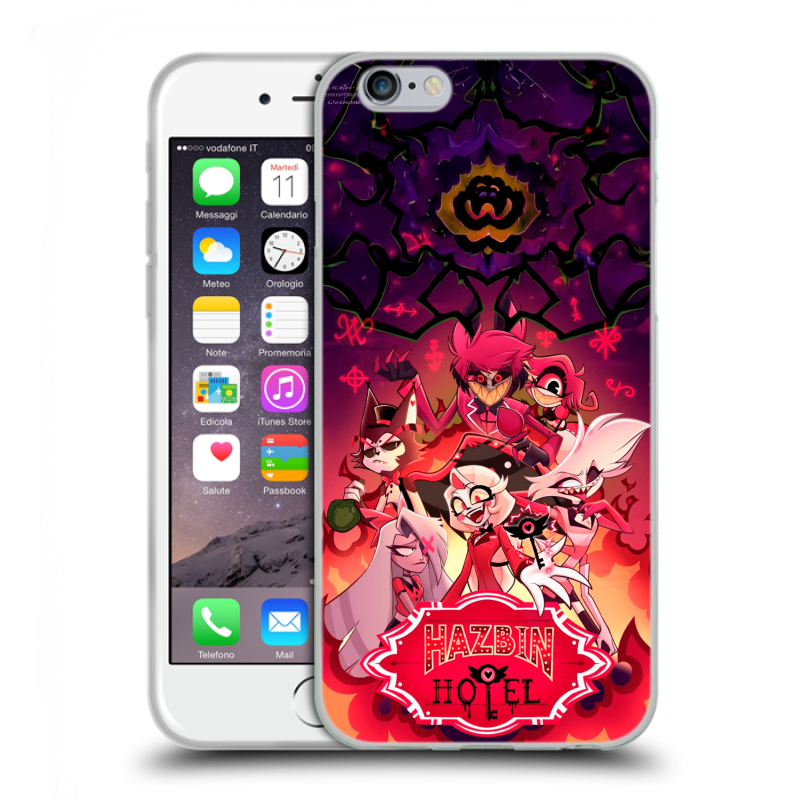 Пластиковый чехол на Iphone 6/6s с принтом Hazbin Hotel Отель Хазбин Пластиковый чехол на Iphone 6/6s с принтом Hazbin Hotel Отель Хазбин