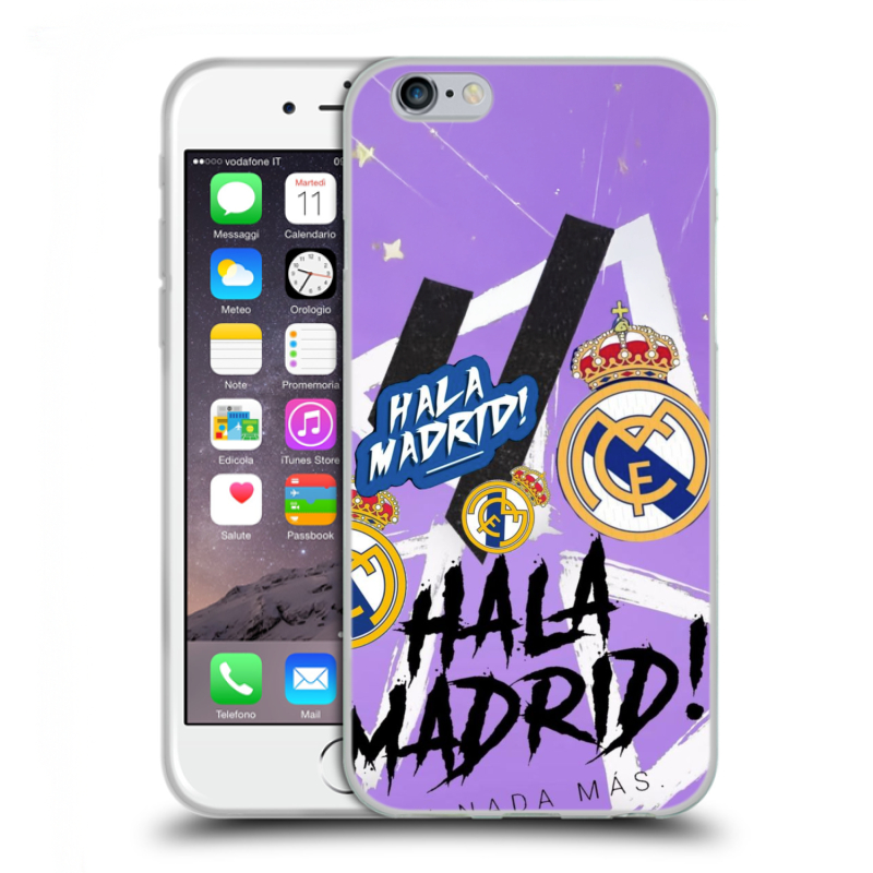 Силиконовый чехол на Iphone 6/6s с принтом Real Madrid Реал Мадрид Силиконовый чехол на Iphone 6/6s с принтом Real Madrid Реал Мадрид