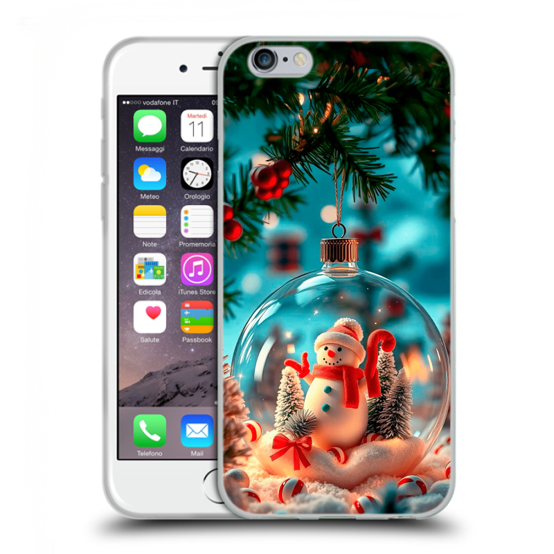 Пластиковый чехол на Iphone 6/6s с принтом Новый год Пластиковый чехол на Iphone 6/6s с принтом Новый год
