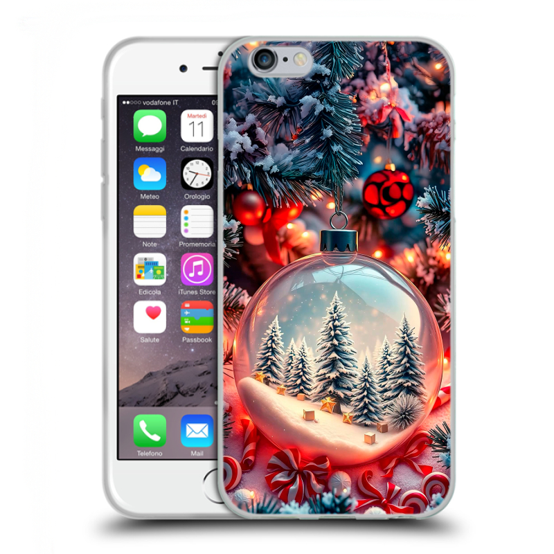 Пластиковый чехол на Iphone 6/6s с принтом Новый год Пластиковый чехол на Iphone 6/6s с принтом Новый год