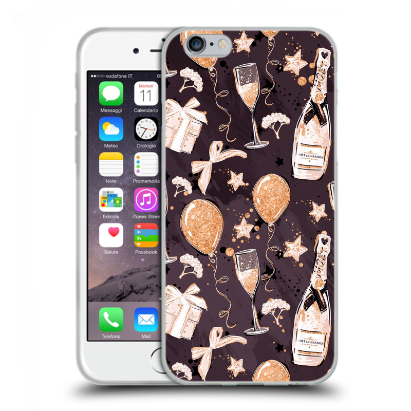 Пластиковый чехол на Iphone 6/6s с принтом Новый год Пластиковый чехол на Iphone 6/6s с принтом Новый год