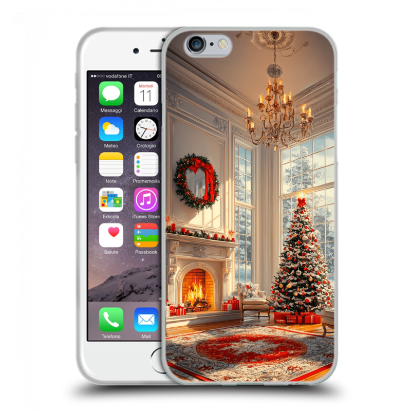 Пластиковый чехол на Iphone 6/6s с принтом Новый год Пластиковый чехол на Iphone 6/6s с принтом Новый год