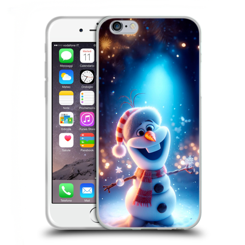 Пластиковый чехол на Iphone 6/6s с принтом Новый год Пластиковый чехол на Iphone 6/6s с принтом Новый год