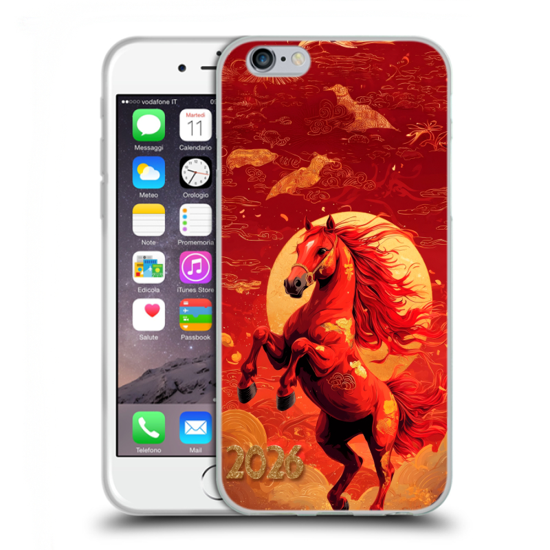 Пластиковый чехол на Iphone 6/6s с принтом Новый год Пластиковый чехол на Iphone 6/6s с принтом Новый год