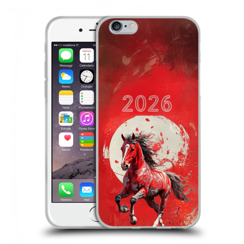 Пластиковый чехол на Iphone 6/6s с принтом Новый год Пластиковый чехол на Iphone 6/6s с принтом Новый год