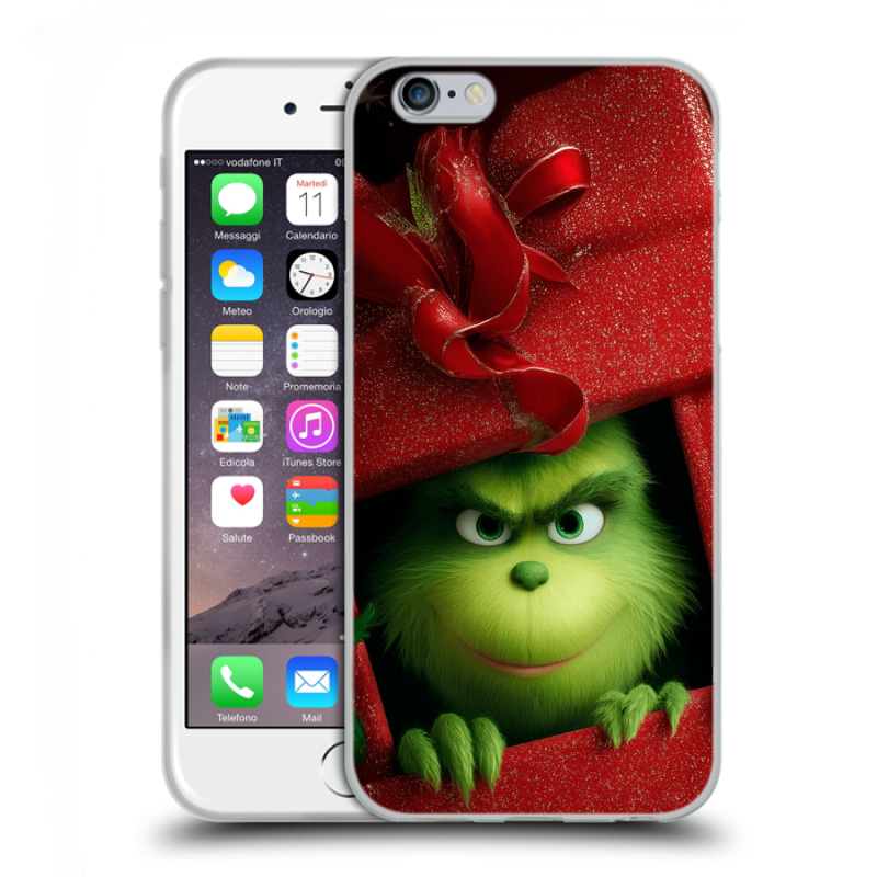 Пластиковый чехол на Iphone 6/6s с принтом Новый год Пластиковый чехол на Iphone 6/6s с принтом Новый год