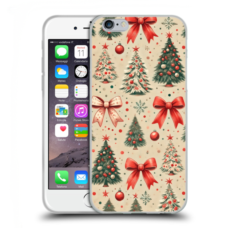 Пластиковый чехол на Iphone 6/6s с принтом Новый год Пластиковый чехол на Iphone 6/6s с принтом Новый год