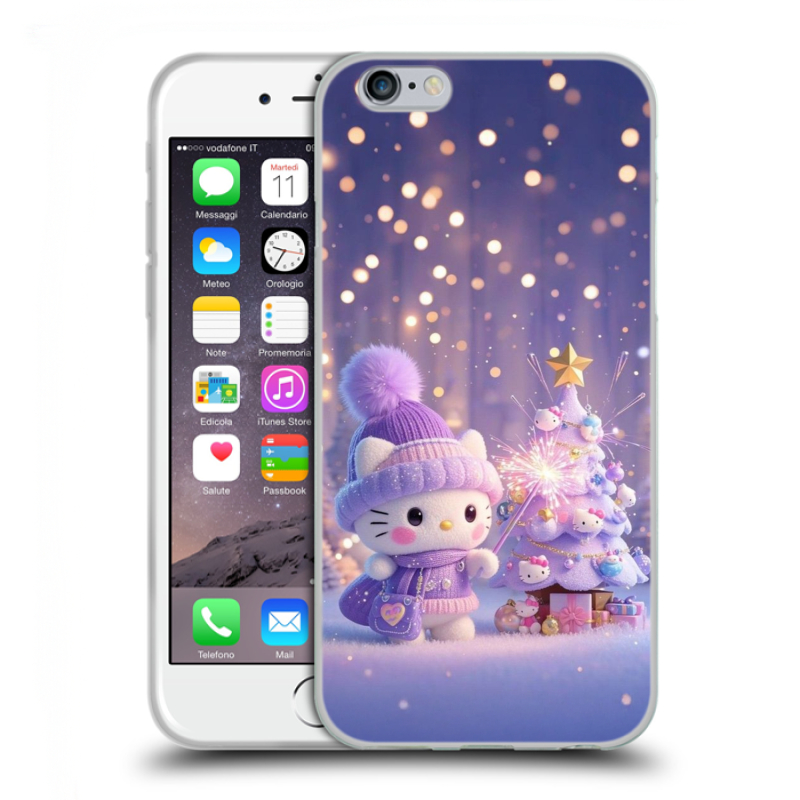 Пластиковый чехол на Iphone 6/6s с принтом Новый год Пластиковый чехол на Iphone 6/6s с принтом Новый год