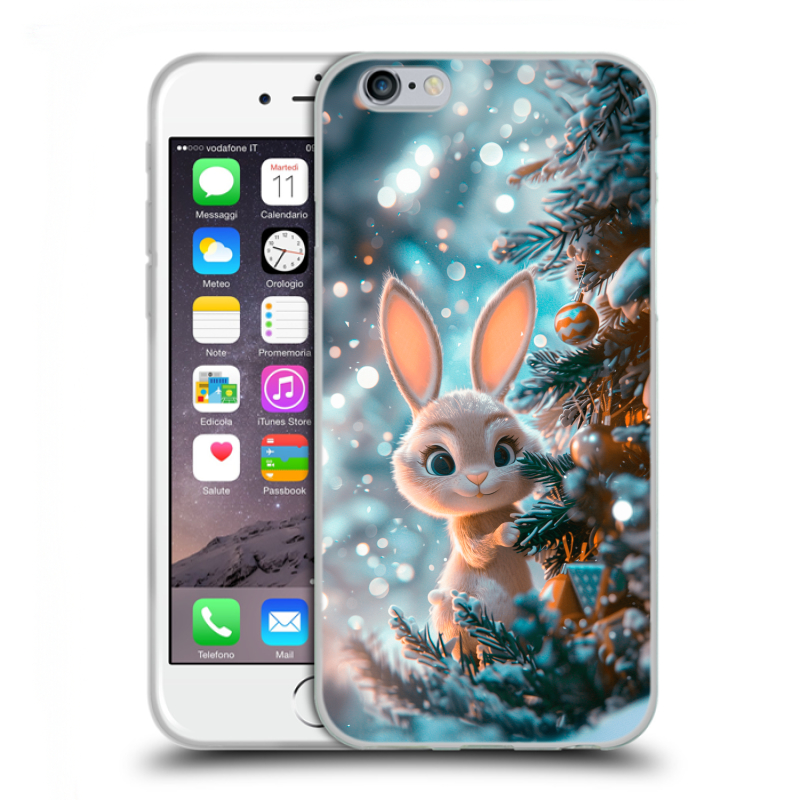 Пластиковый чехол на Iphone 6/6s с принтом Новый год Пластиковый чехол на Iphone 6/6s с принтом Новый год
